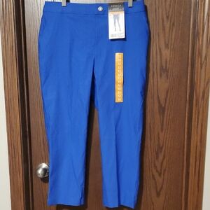 Rafaella Womens Stretch Capri Pants Size 12
